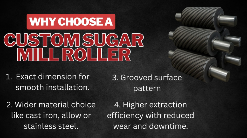 Reasons To Choose Custom Sugar Mill Roller