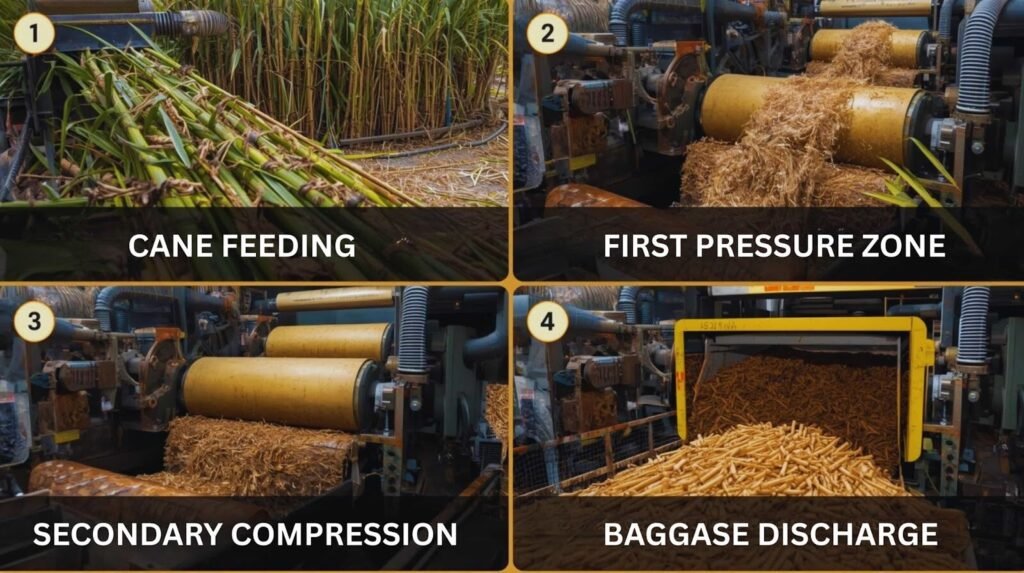 Sugar Cane Crushing Process in Sugar Mills 