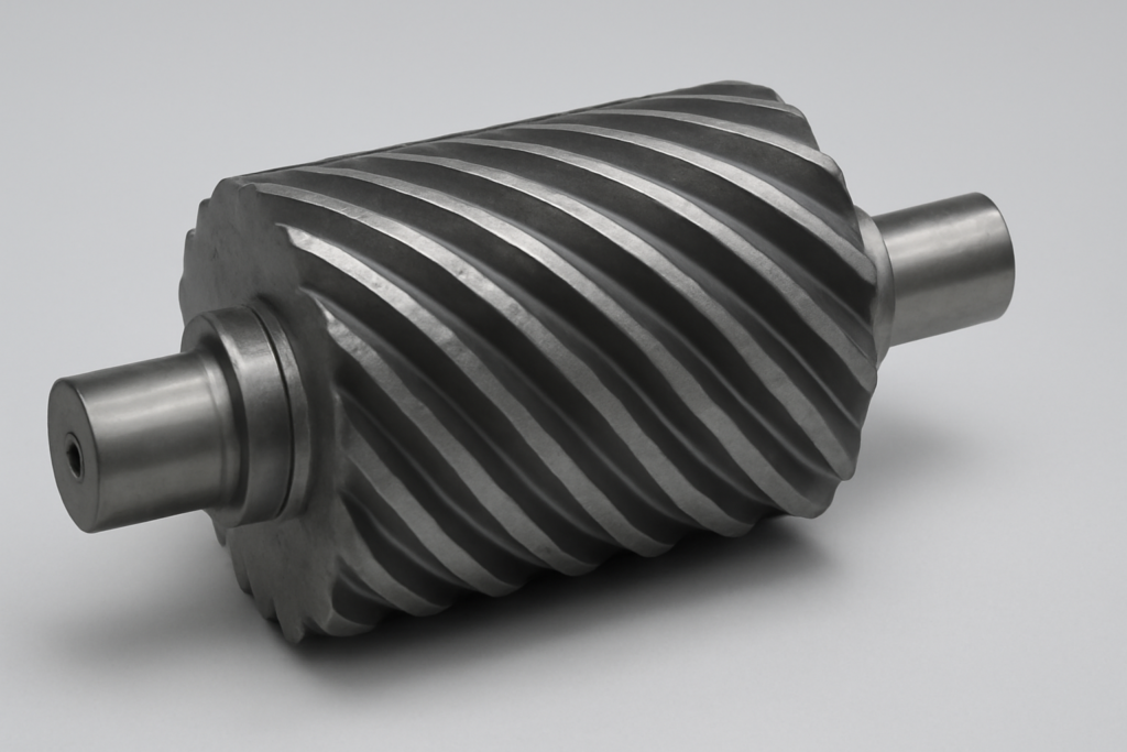 grooved sugar mill roller